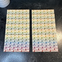12- 1984 Freezz Frame Rolling Stones Rainbow Tongue &amp; Lips 4 X 6” Postcards - $20.17 CAD