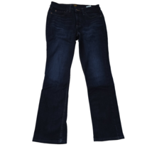 Lee Regular Fit Straight leg Jeans Women&#39;s Size 8M Dark Blue Denim 8M - $19.49 CAD