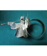 ROYAL SILVER 4 NAPKIN RING HOLDERS SILVERPLATE ANGELS NEW IN BOX - £42.82 GBP