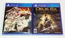 Guilty Gear Xrd Revelator &amp; Deus Ex Mankind Divided PS4 - Factory Sealed - £12.27 GBP