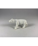 Retro Cute POLAR BEAR Plastic Toy Figurine - £3.73 GBP