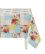 Pioneer Woman Sweet Rose Patchwork Tablecloth Farmhouse Country Florals ... - $613.94 MXN