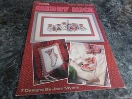 Merry Mice Leaflet 2257 Leisure Arts Cross Stitch - £2.39 GBP