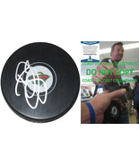 Devan Dubnyk autographed Minnesota Wild logo Hockey puck proof Beckett COA - £76.44 GBP