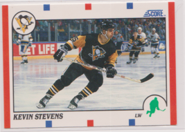 Kevin Stevens Penguins Left Wing 1990-91 Score &quot;&quot;ROOKIE&quot;&quot; Card # 53 Near Mint - £1.14 GBP