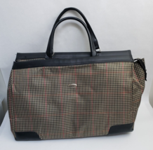 Vintage Diane von Furstenberg Signature Weekender Overnight Travel Luggage Bag - £54.47 GBP