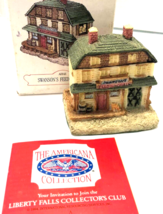 Liberty Falls Swanson&#39;s Feed &amp; Grain Vintage Village Building Figurine - £7.74 GBP