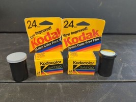 2x Kodak Gold 100, 1x 200, 1x 800 Max 24 Exposure Expired Film Rolls - £14.41 GBP