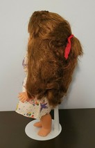 Vintage F.J. Strauss Co. 14&quot; Soft Body Auburn Hair Open/Close Brown Eyed Doll - £23.70 GBP