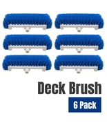 6pk Deck Brush Heavy Duty Hard Nylon Bristles Scrub Clean Floor Replacem... - $27.15 CAD