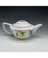 QUEEN&#39;S FINE BONE CHINA FRUITS DU SOLEIL Teapot Vintage A36 - $48.64 CAD