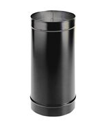 M &amp; G DURAVENT DURAVENT 6DBK-24 6&quot; x 24&quot; DuraBlack Street Stove Pipe, Black - $855.90 MXN