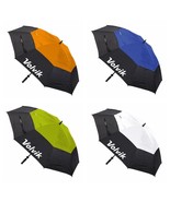 Volvik 62&quot;  Dual Canopy Golf Umbrella - High Wind Resistance. 4 Colors. - £33.86 GBP