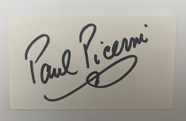 Paul Picerni original signature - £19.75 GBP