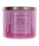 Juicy Couture 14.5 oz Soy Wax Blend 3 Wick Candle - Cherry On Top - $455.86 MXN