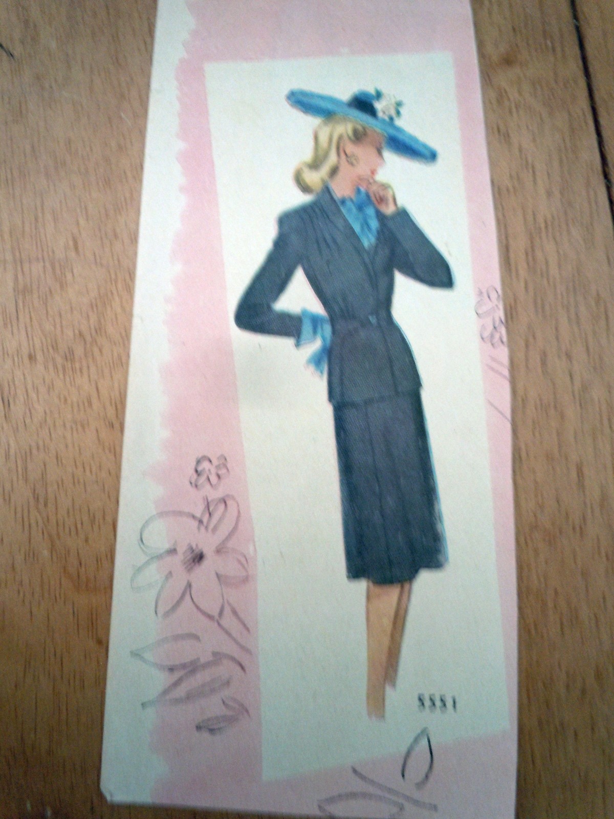 McCall’s Pattern Magazine Advertising Print Ad Art 1940s - $2.99