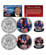 DONALD TRUMP Historic Meetings of 2018 JFK Kennedy 2-Coin Set   * MUST S... - £8.14 GBP