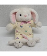 Vintage Chosun Bunny Plush In Heart Pajamas Bunny Slippers Waffle Therma... - €25,40 EUR