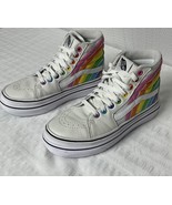 Vans FLOUR SHOP Super ComfyCush Sk8-Hi Rainbow Unisex Hi-Top Shoes  M4/W5.5 - $1,130.37 MXN