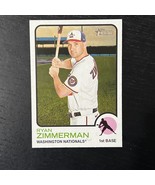 2022 Topps Heritage Baseball Ryan Zimmerman Base #199 Washington Nationals - £1.54 GBP