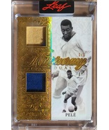 Pele Gold Leaf Aristocracy 1/1 Match worn By Pele Materials - £11,851,187.18 GBP