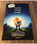 DOG MAN Big Jim Begins NYCC EXCLUSIVE DOUBLE SIDED PROMO POSTER 12X18 Movie - $14.85