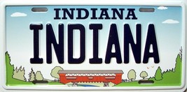 Indiana License Plate Novelty Fridge Magnet - $7.99