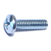 #8-32 x 5/8&quot; Zinc Phillips Pan Head Machine Screws MSCPS-142 (100 pcs.) - £7.10 GBP