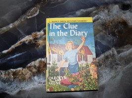 NANCY DREW 7 THE CLUE IN THE DIARY BOOK HardcoverCarolyn Keene 1962 Matte - $13.95