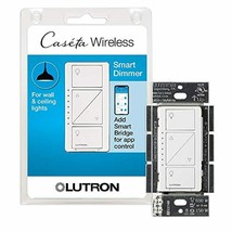 Lutron Caseta Smart Home Dimmer Switch, Works with Alexa, Apple HomeKit,... - £58.32 GBP