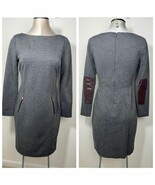 Lauren Ralph Lauren Long Sleeve w/ Leather Elbow Patches Dress Size 6 in... - $48.24