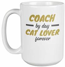 Make Your Mark Design Coach Cat Lover Coffee &amp; Tea Mug for Veterinarian,... - £19.70 GBP