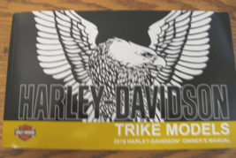 2019 Harley-Davidson Tri Glide Trike Owner's Owners Manual FLHTCUTG Xlnt - $64.35