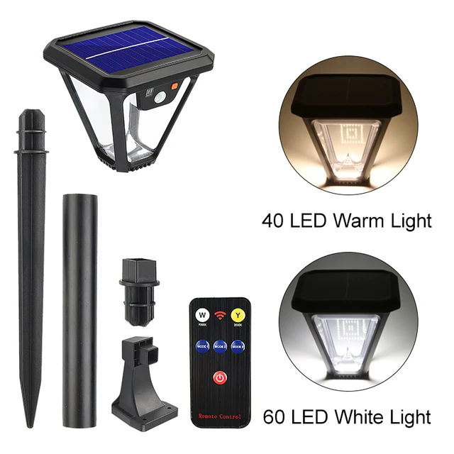 Solar Outdoor Waterproof scape Lamp, Wall Lamp, Wall Lamp, Spotlight Law... - £78.12 GBP