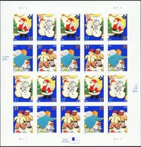 Holiday Cookies Sheet of Twenty 37 Cent Postage Stamps Scott 3952 - £14.11 GBP