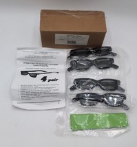 LG 4 Pack Ag-F310DP + Ag-F400DP Dual Play Gaming Glasses Cinema 3D ED Ki... - $48.37