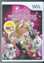  Wii Barbie: Groom and Glam Pups (Nintendo Wii, 2010 w/ Manual, Works Great) - £7.39 GBP