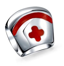 Nurse Hat Cap Charm Bead For Women For Teen .925 Fits - $55.14