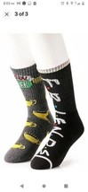 TV Series F.R.I.E.N.D.S CENTRAL-PERK- 2 Pairs Novelty Crew Socks Shoe Si... - $11.94
