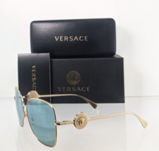 Brand New Authentic Versace Sunglasses Mod. 2256 1002/9C VE2256 60mm Frame - $168.29