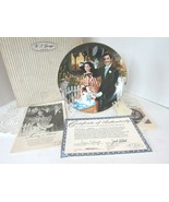 GWTW COLLECTOR PLATE STROLLING IN ATLANTA GOLDEN ANNIV. 6TH BOX COA #1160 - €8,48 EUR