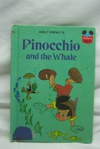 Vintage Walt Disney Wonderful World Of Reading Pinocchio And The Whale Book 1977 - £11.67 GBP