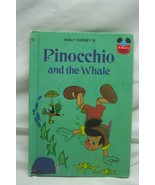 VINTAGE Walt Disney Wonderful World Of Reading PINOCCHIO and The Whale B... - £11.68 GBP