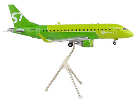 Embraer ERJ-170 Commercial Aircraft S7 Airlines Lime Green Gemini 200 Series 1/2 - £76.04 GBP