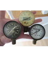 RARE antique / vintage gauge lot x3 Harvard Milburn Demming psi - £74.63 GBP