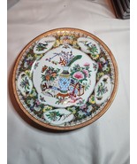 Antique Familie Medallion Rose Hand Painted Asian Porcelain/Ceramic Plat... - £29.40 GBP