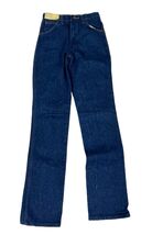 VTG 60s Wrangler Deadstock Student Jeans NWT Blue Denim 24x35 Long Slim - $199.95
