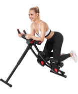 Fitness Ab Machine, 4 Adjustable Resistance Levels Ab Workout Equipment ... - €152,05 EUR
