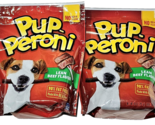 2 Pack Pup-peroni Lean Beef Flavor Dog Treats 90% Fat Free Real Beef 10oz - $29.99