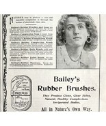 Brush And Soap 1894 Advertisement Victorian Bailey Hygiene Accessories A... - $19.99
